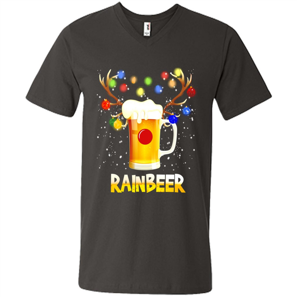 Rainbeer Christmas Reindeer Beer Drinking