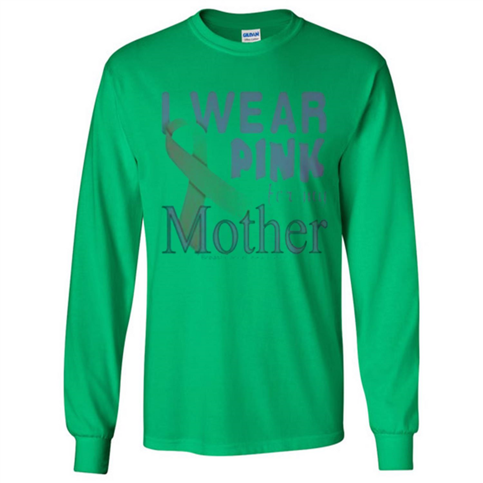 Breast cancer awareness mother - Long Sleeve T-Shirt