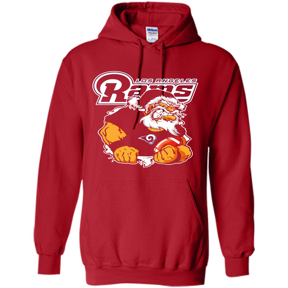 Grumpy Santa Claus Los Angeles Rams Football Team PINGPONG