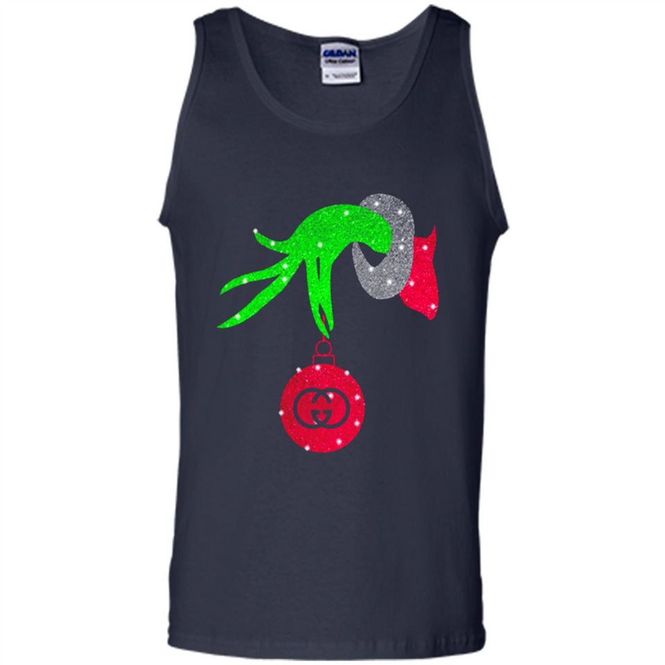Grinch hand holding logo Gucci PING PONG