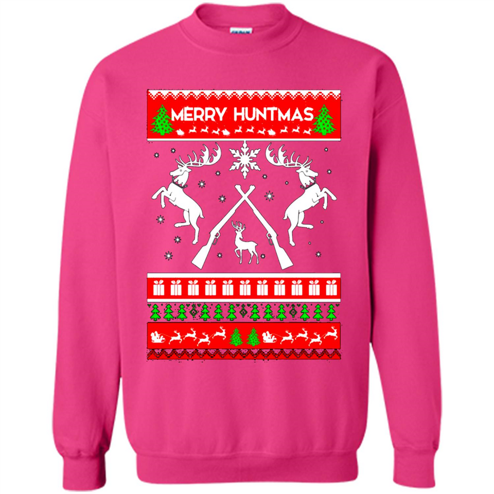 Merry Huntmas Ugly Christmas sweater PINGPONG