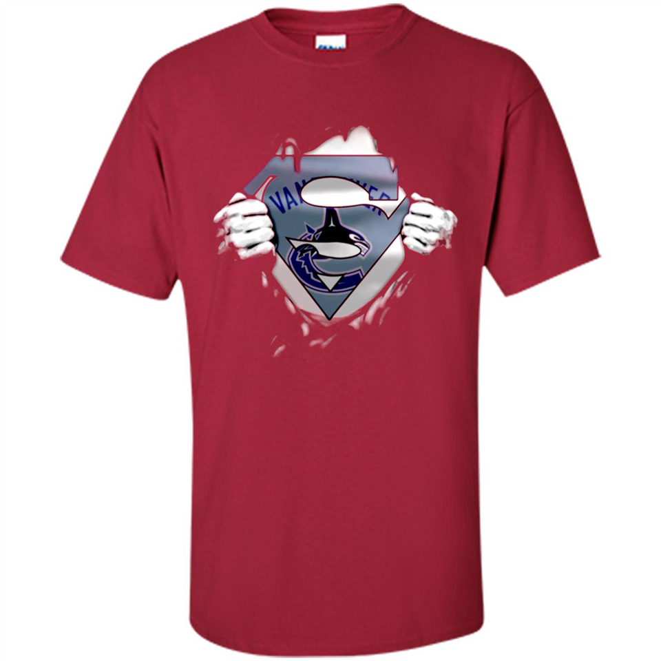 Vancouver Canucks And Superman Fans - Shirt