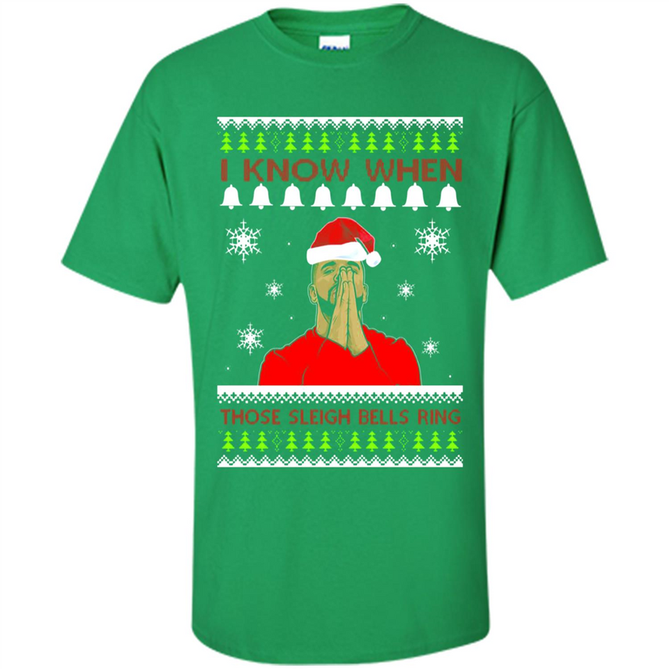 Drake I Know When Those Sleigh Bells Ring Christmas - Shirt