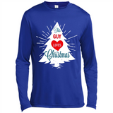 This Guy Loves Christmas Shirt - Canvas Long Sleeve T-Shirt