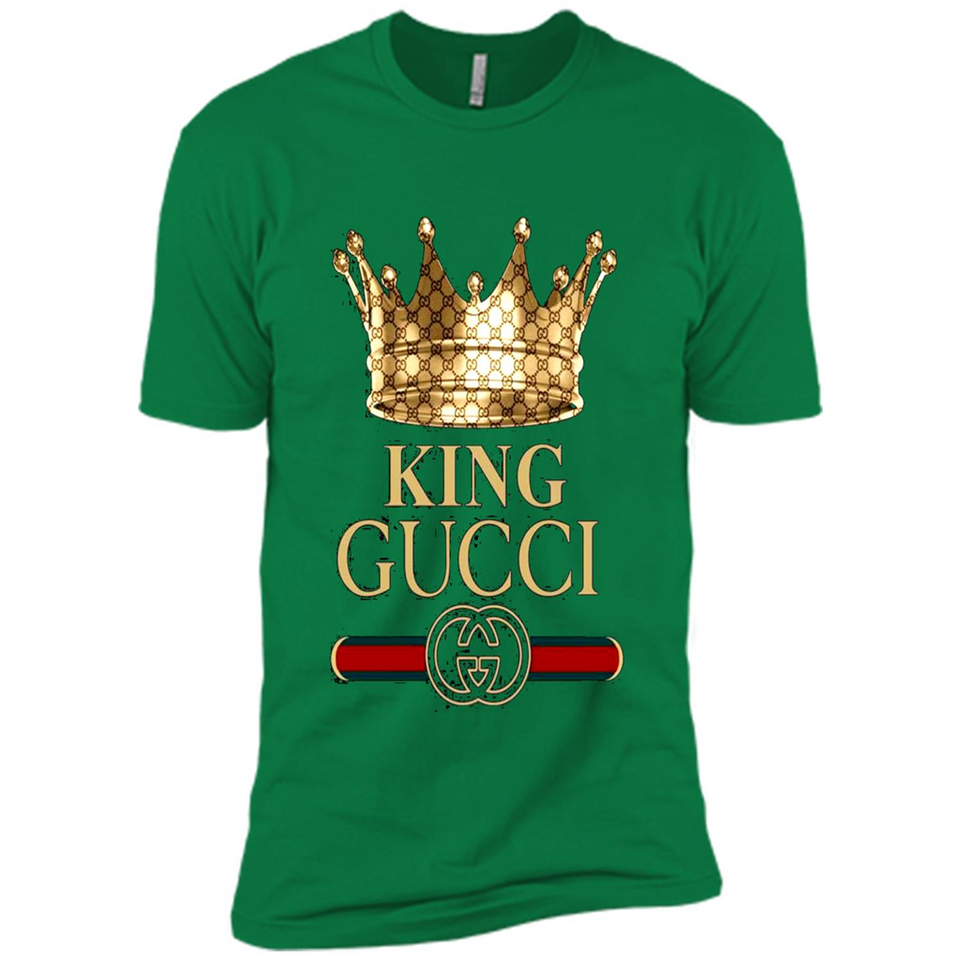Cover your body with amazing King Crown Gucci Logo Black PING PONG