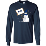 Seattle Seahawks Snowman Funny