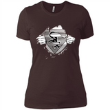 Chicago White Sox And Superman Fans - Ladies' Boyfriend T-Shirt