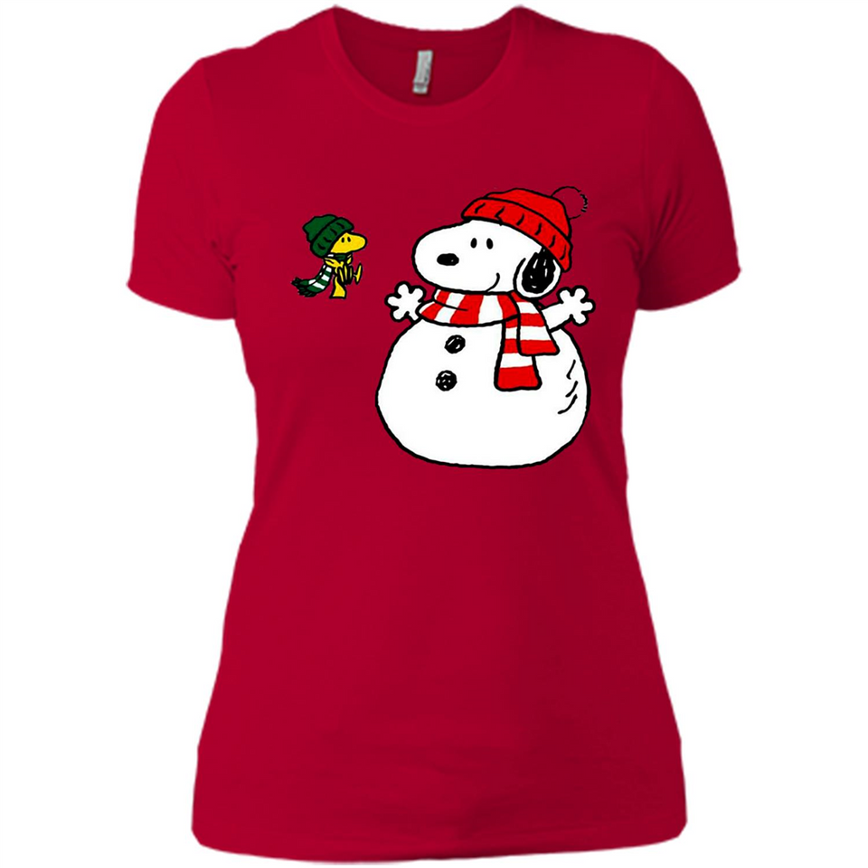 Snoopy Snowman Christmas