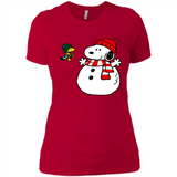 Snoopy Snowman Christmas