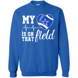 Dallas Cowboys Football My Heart is on that Field - Sweatshirt