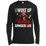 I woke up feeling dangerous - Canvas Long Sleeve T-Shirt