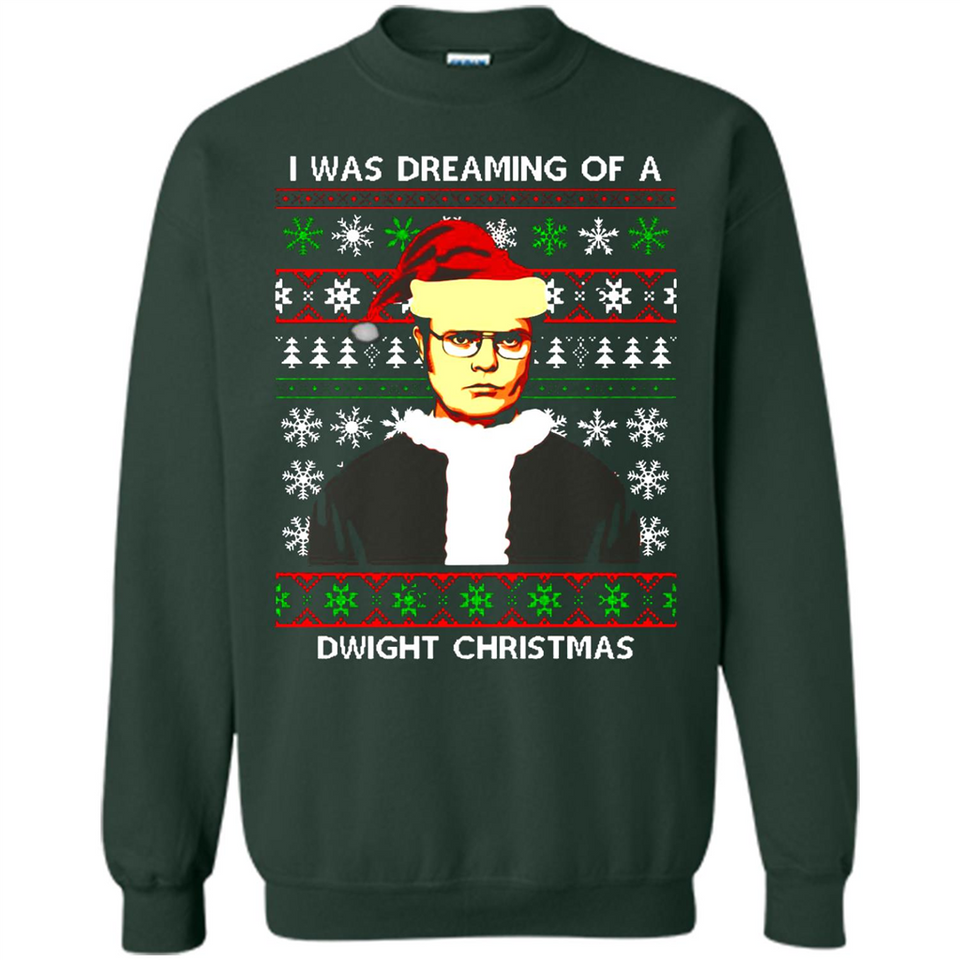 I'm dreaming of a Dwight Christmas sweatshirt - Sweatshirt