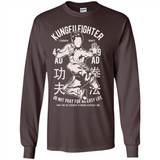 Kungfu Martial Arts Fight Apparel - Long Sleeve T-Shirt