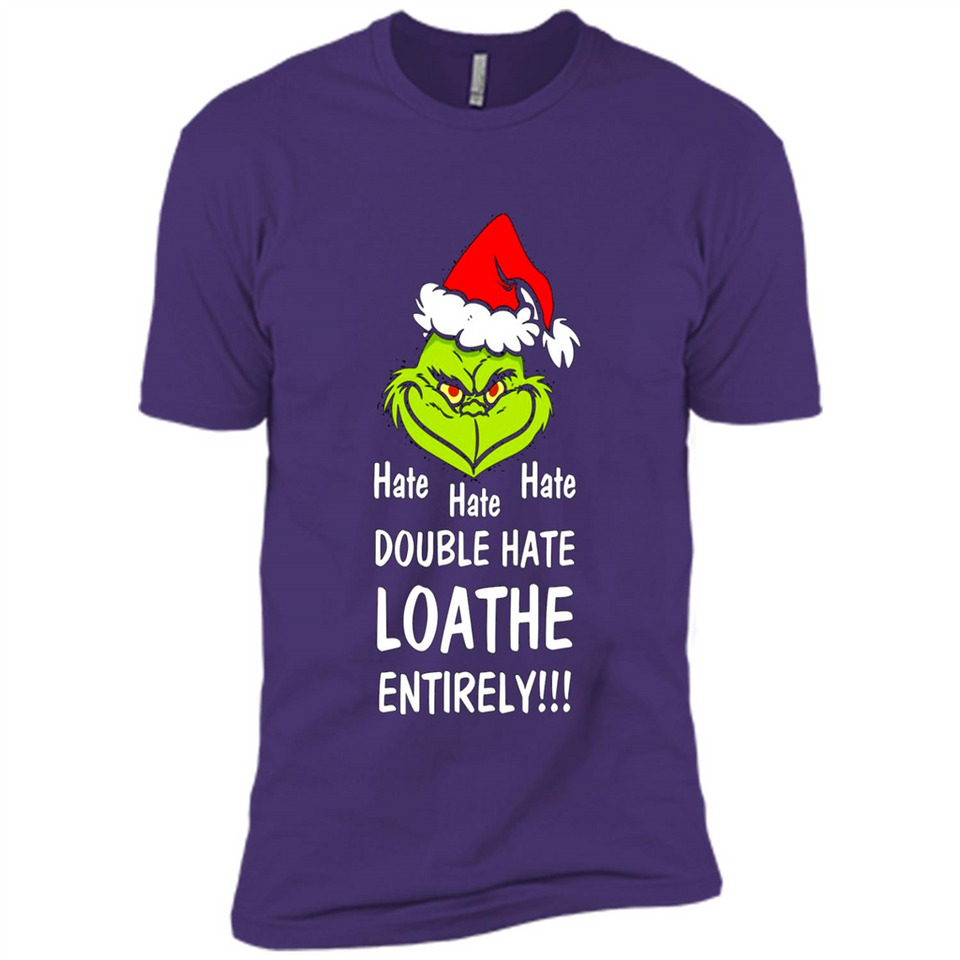 Mr Grinch hate hate hate double hate loathe entirely sweater PINGPONG