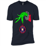 GRINCH HAND HOLDING HOUSTON ASTROS GLITTER CHRISTMAS PINGPONG