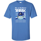 Police Daddy Shark Blue Line Tee