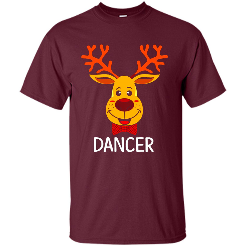 Dancer Santa Claus Funny Xmas Holiday T-Shirt - Shirt