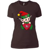 San Francisco 49ers ELF Elves Grinch Santa Claus