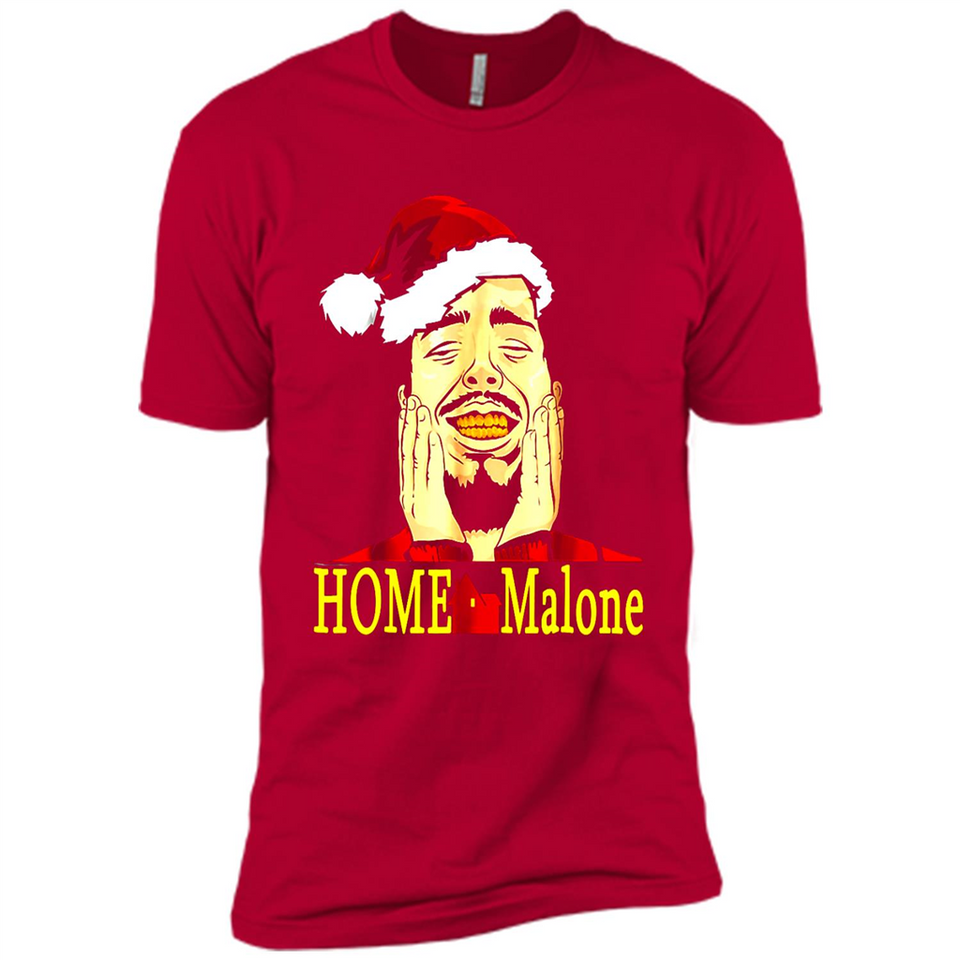Home Malone Shirt Post Malone Christmas Sweatshirt - Premium Short Sleeve T-Shirt