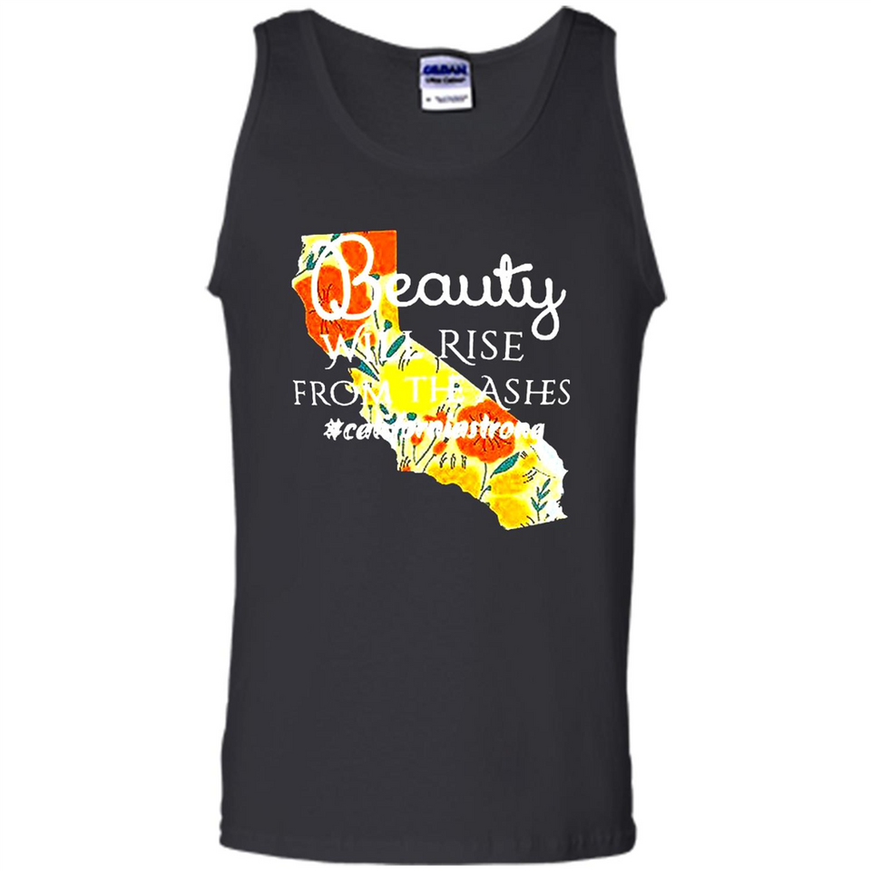 Paradise California Strong Camp Fire Youth T-Shirt PINGPONG - Tank Top