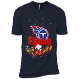 Snoopy Christmas Tennessee Titans - Premium Short Sleeve T-Shirt