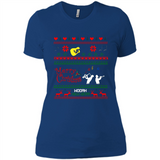 Music Ugly Christmas SweatShirt - Ladies' Boyfriend T-Shirt