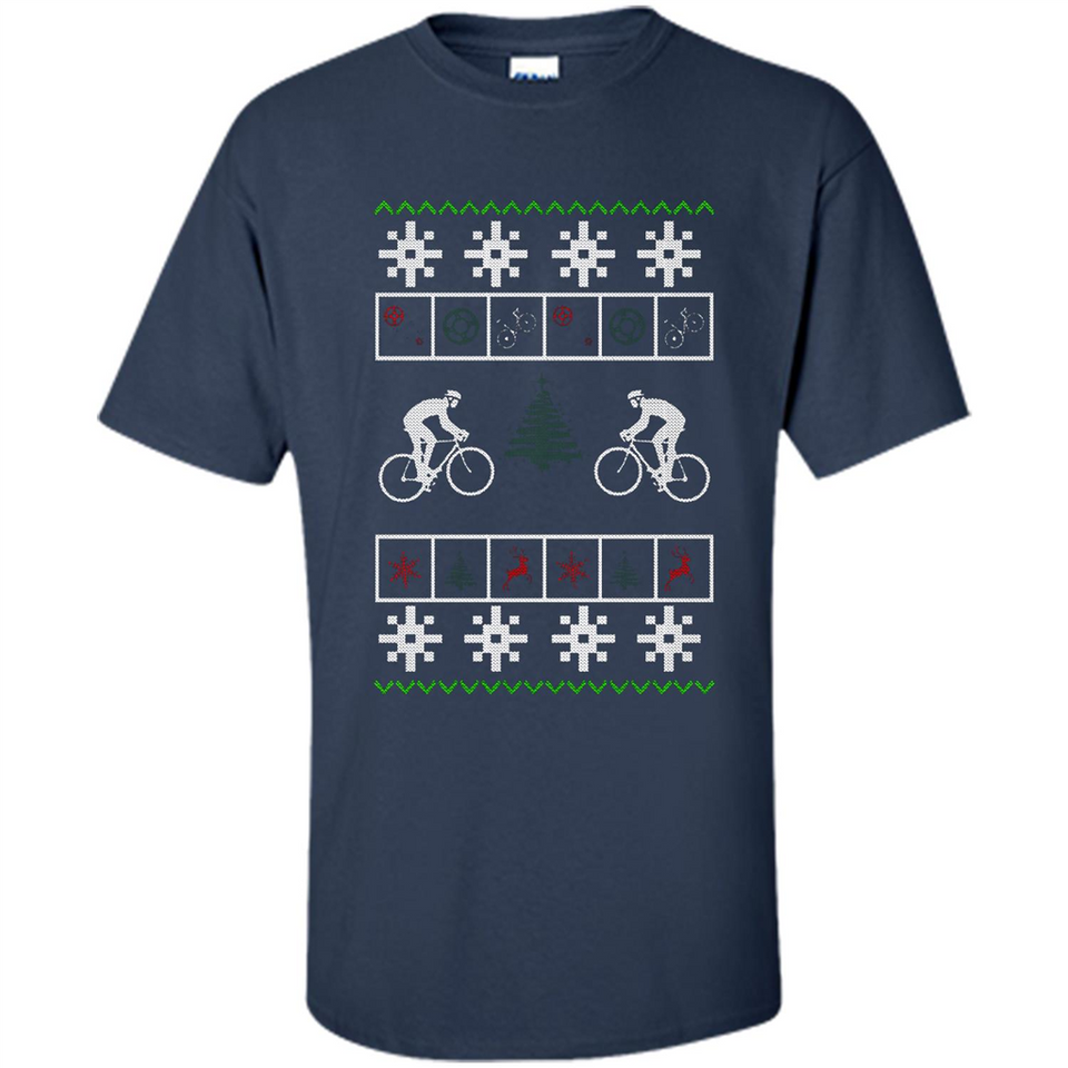 Christmas Ugly Sweater Cycling - Best Ugly Christmas Sweater - Shirt
