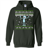 Mr Meeseeks Xistence Is Pain Ugly Christmas - Hoodie