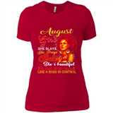 August Girl She Slays She Prays Beautiful Birthday PINGPONG