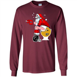 Tampa Bay Buccaneers Santa Claus Toilet