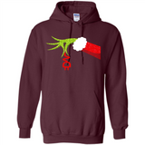 Funny Grinch Hand Holding Electrician Ornament Christmas PING PONG