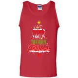 We Wish You A Merry Christmas Funny Pine Gift Sleeve - Tank Top