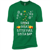Looks Great Little Full Lotta Sap Funny Christmas Tree Mug PINGPONG - Premium Short Sleeve T-Shirt