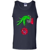 GRINCH HAND HOLDING COLORADO ROCKIES GLITTER CHRISTMAS PINGPONG