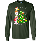 Pigs Christmas T Shirt PINGPONG - Long Sleeve T-Shirt