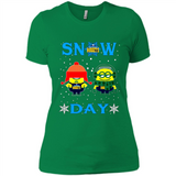 Snow Day Shirt For Denver Nuggets Vs Minion Fans pingpong