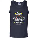 Funny Christmas Movie Shirt, Christmas Movies - Tank Top