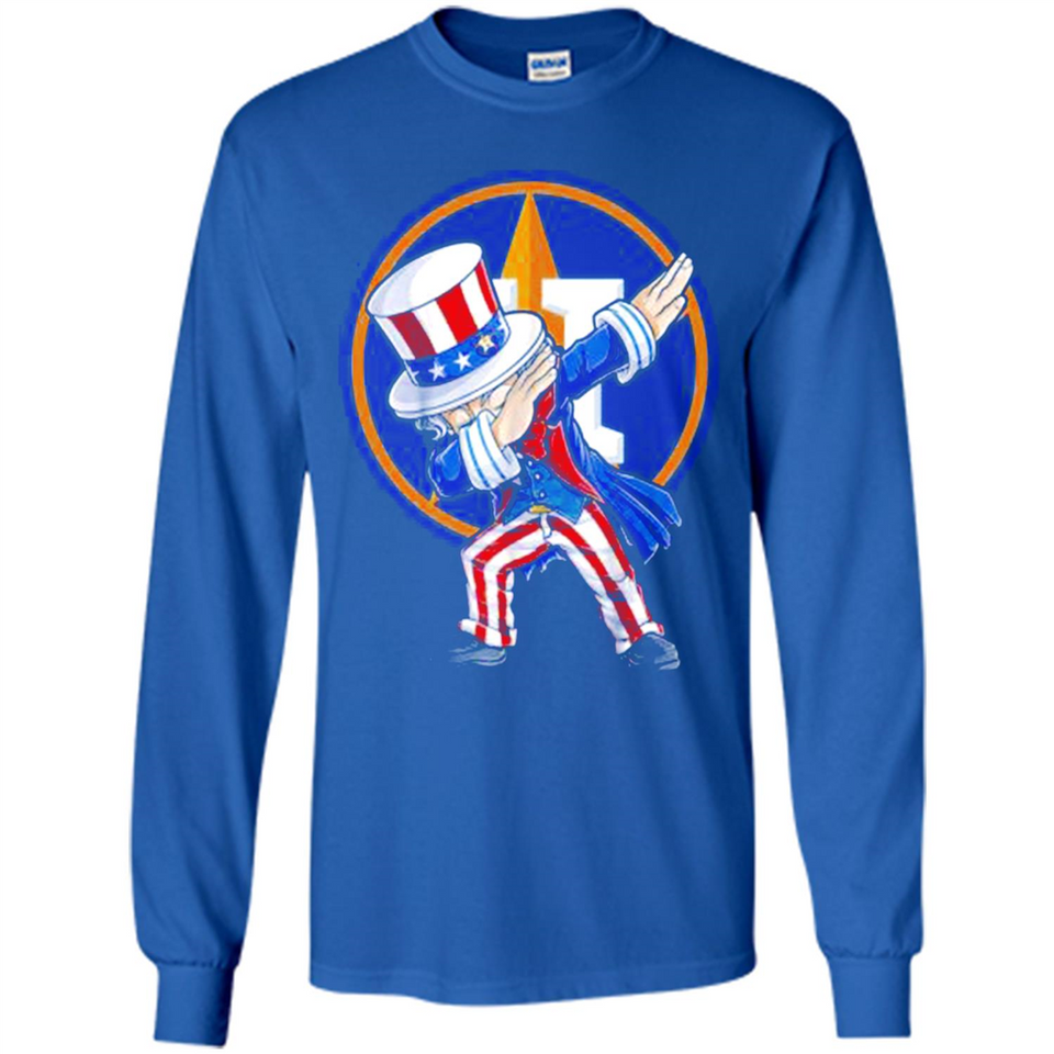 MLB HOUSTON ASTROS UNCLE SAM DABBING INDEPENDENCE DAY