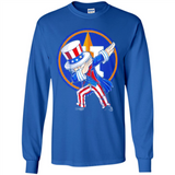 MLB HOUSTON ASTROS UNCLE SAM DABBING INDEPENDENCE DAY