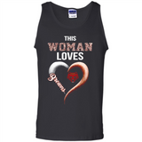 This Woman love Browns NFL football team - Tank Top