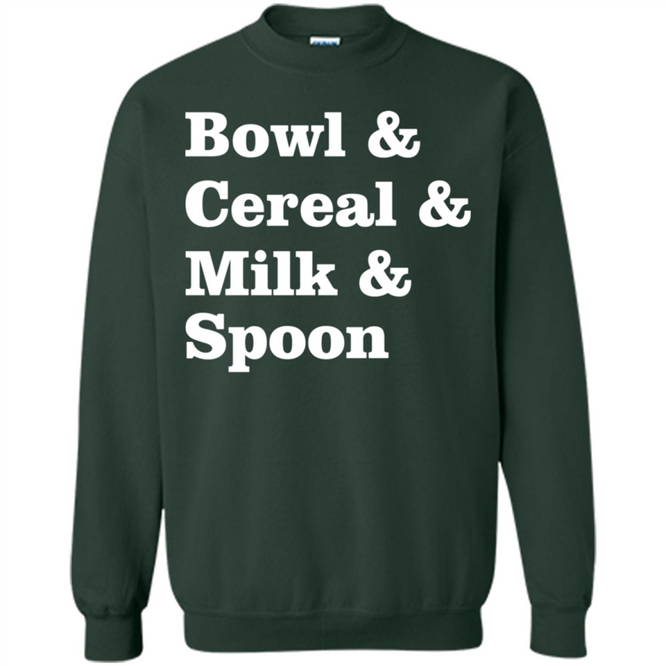 Tasty Cereal Recipe Bowl Milk Spoon