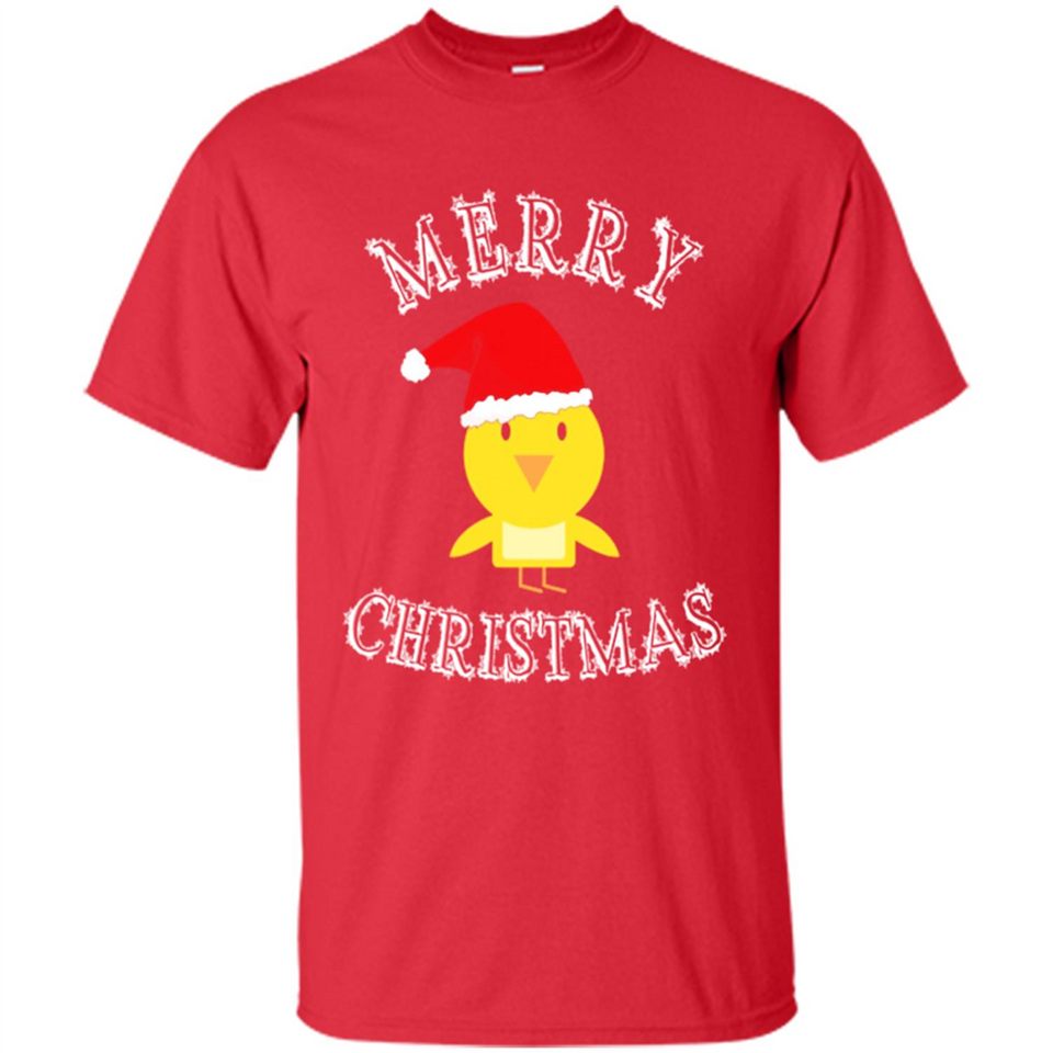 Bird Santa Merry Christmas T-Shirt - Birds Watchers Xmas - Shirt