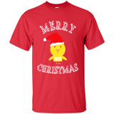 Bird Santa Merry Christmas T-Shirt - Birds Watchers Xmas - Shirt