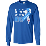 November We Wear Blue Diabetes Awareness