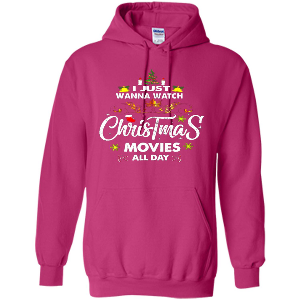 Funny Christmas Movie Shirt, Christmas Movies - Hoodie