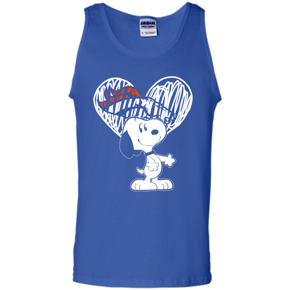 I LOVE DENVER BRONCOS SNOOPY IN MY HEART NFL