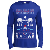 Star Wars Icons Funny Ugly Christmas - Canvas Long Sleeve T-Shirt