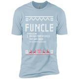 Mens Christmas Funcle Definition - Premium Short Sleeve T-Shirt