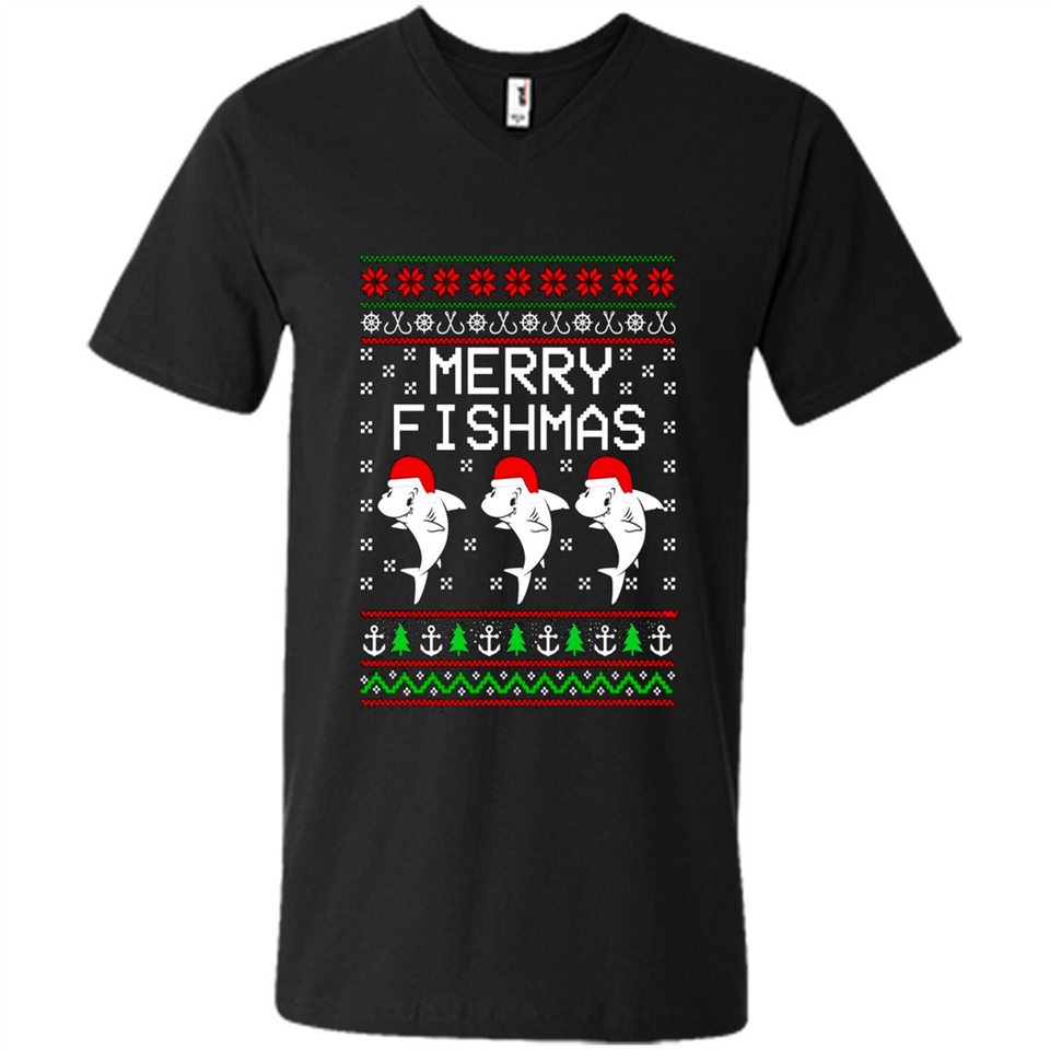 Merry Fishmas Christmas sweatshirt PINGPONG