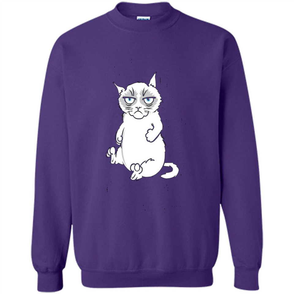 annoyed kitty touchy kitty grouchy ball of fur noody kitty PING PONG